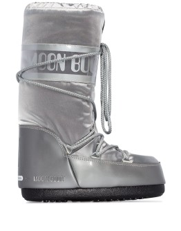 Glance metallic snow boots