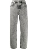 high rise straight leg jeans