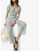 Rani crochet-knit jumpsuit