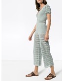 Rani crochet-knit jumpsuit