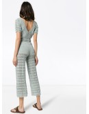 Rani crochet-knit jumpsuit