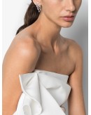 Marquise embellished earrings