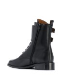 Como buckle strap boots