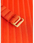 Tangerine balconette bikini top