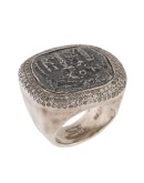 Vernise grey-diamond cocktail ring