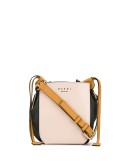 Gusset bucket bag
