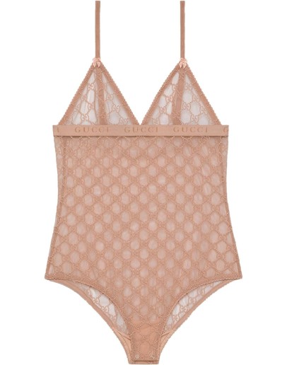 GG tulle bodysuit