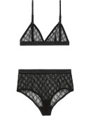 GG tulle lingerie set