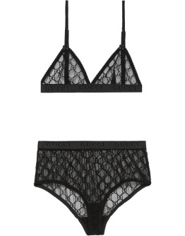 GG tulle lingerie set