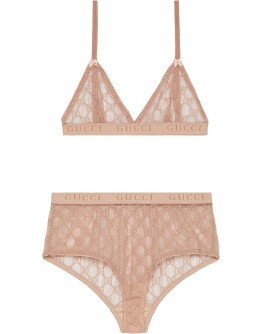 GG tulle lingerie set
