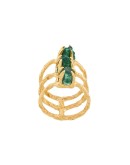 Delta layered ring
