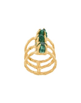 Delta layered ring