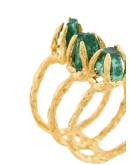 Delta layered ring