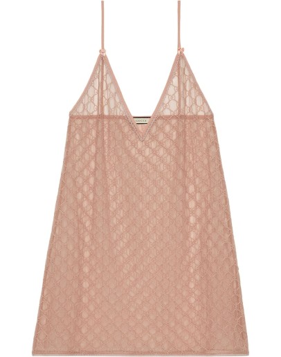 GG tulle lingerie dress