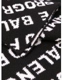 repeated logo scarf