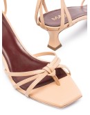 Lace 50mm leather sandals