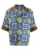 Maiolica bowling shirt