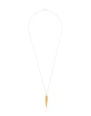 24kt gold-plated Silent Reminder necklace