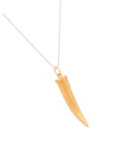 24kt gold-plated Silent Reminder necklace