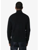tricot panelled padded jacket