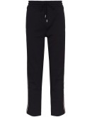 logo stripe track pants