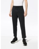 logo stripe track pants