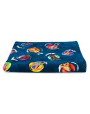 people floating print beach towel
