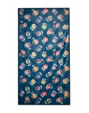 people floating print beach towel