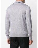 fine knit polo shirt