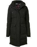 Bonaventure hooded mid-length parka