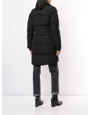 Bonaventure hooded mid-length parka