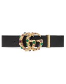 embellished GG buckle belt