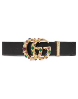 embellished GG buckle belt