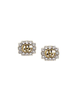 embellished Double G earrings