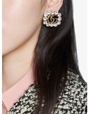 embellished Double G earrings
