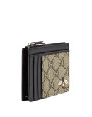 GG Supreme bee print wallet