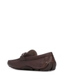Gancini braided strap loafers