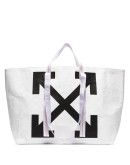 arrow print tote bag