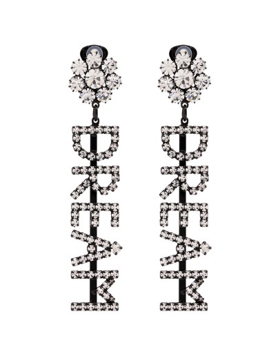 Dream crystal-embellished earrings