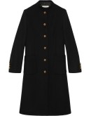 horsebit detail coat