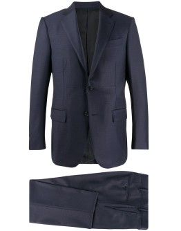 mini check two-piece suit