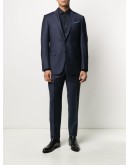 mini check two-piece suit