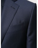 mini check two-piece suit