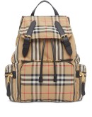 medium Vintage check rucksack
