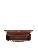 Vintage check details crossbody bag