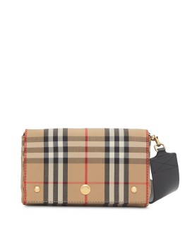 check print mini bag