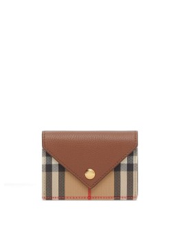 Vintage Check card case