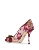 DG Amore floral pumps