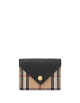 Vintage Check card case