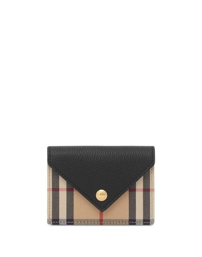 Vintage Check card case
